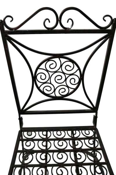 Hervorragendes Tischset Santos aus Metall klappbar 3-tlg. - Gartenmöbel Sitzgarnitur
